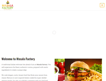 Tablet Screenshot of masalafactory.com
